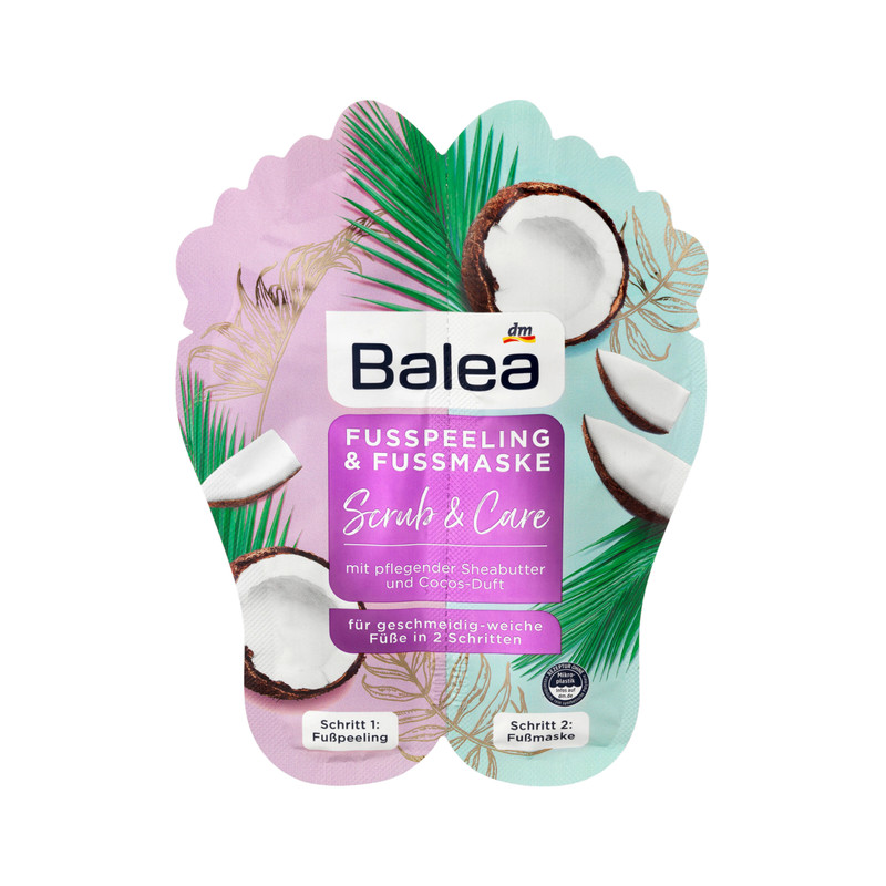 ماسک پا باله آ مدل scrub and care حجم 20 میلی لیتر