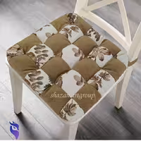 بالشتک صندلی چهل تکه مخمل  لمسه  جفتی(بالش صندلی)