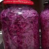 ترشی کلم قرمز  یک کیلویی ( 1000 گرمی )