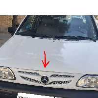 جلو پنجره طرح زنبوری بنز مناسب پراید 131 کد 0325