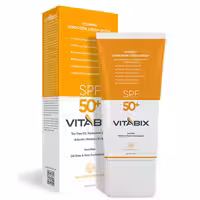 کرم ضدآفتاب SPF50 ویتابیکس VITABIX مناسب پوست چرب و مختلط حجم 50 میلی لیتر