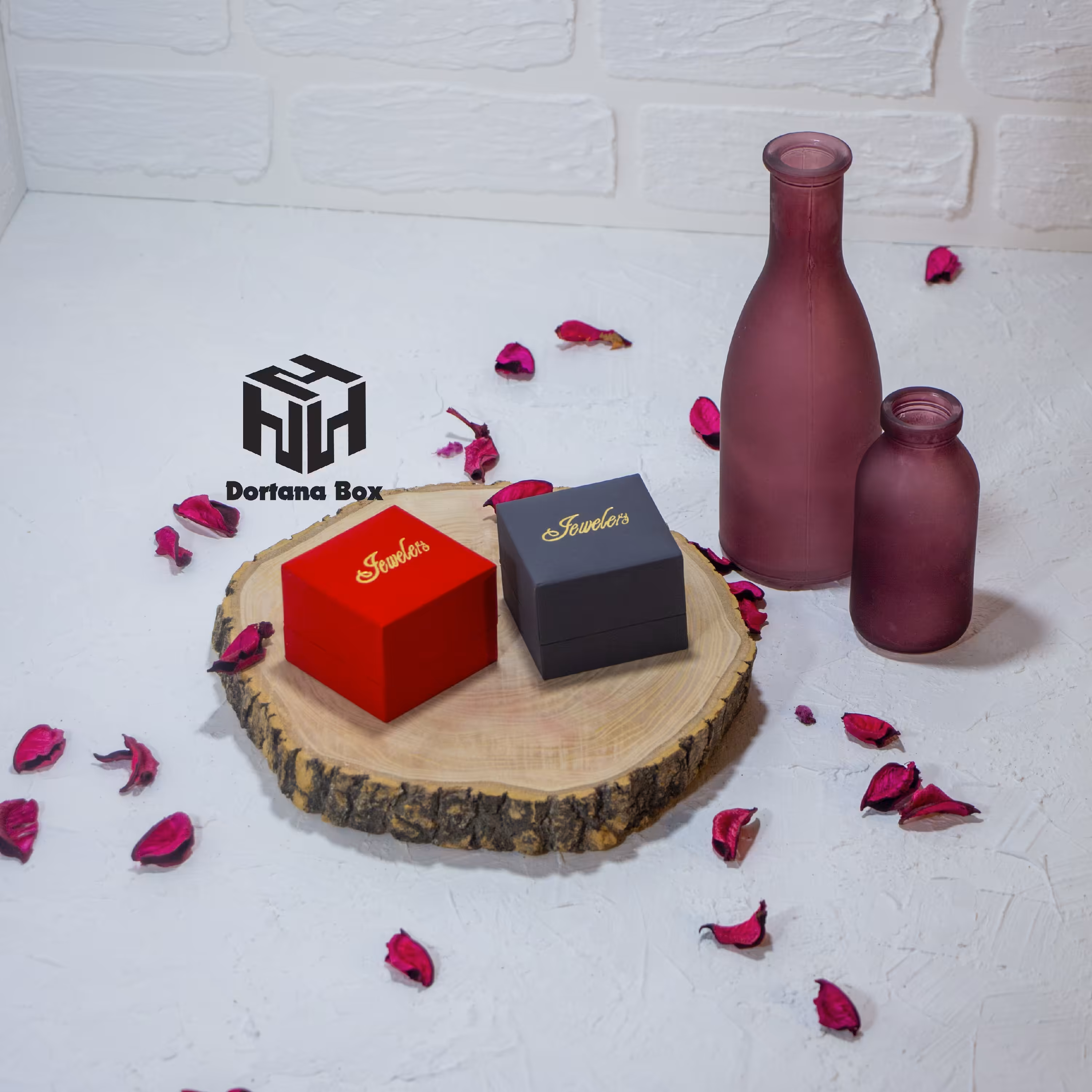 جعبه طلا و جواهر انگشتری گالینگور طرح jewelery 