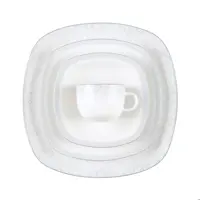 سرویس چینی زرین 12 نفره 73 پارچه ادلین توسی درجه یک