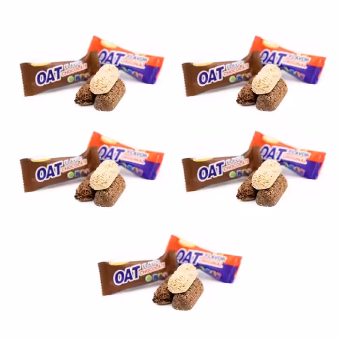 شکلات بیسکوئیتی غلات رژیمی اوت چوکو OAT CHOCO بسته 5 عددی