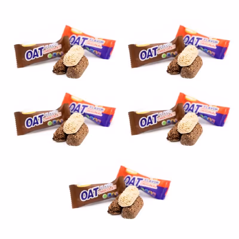 شکلات بیسکوئیتی غلات رژیمی اوت چوکو OAT CHOCO بسته 5 عددی