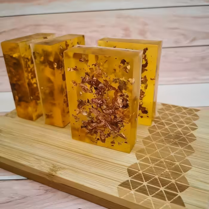 صابون ماندارین طلایی آنتی اکسیدان قوی