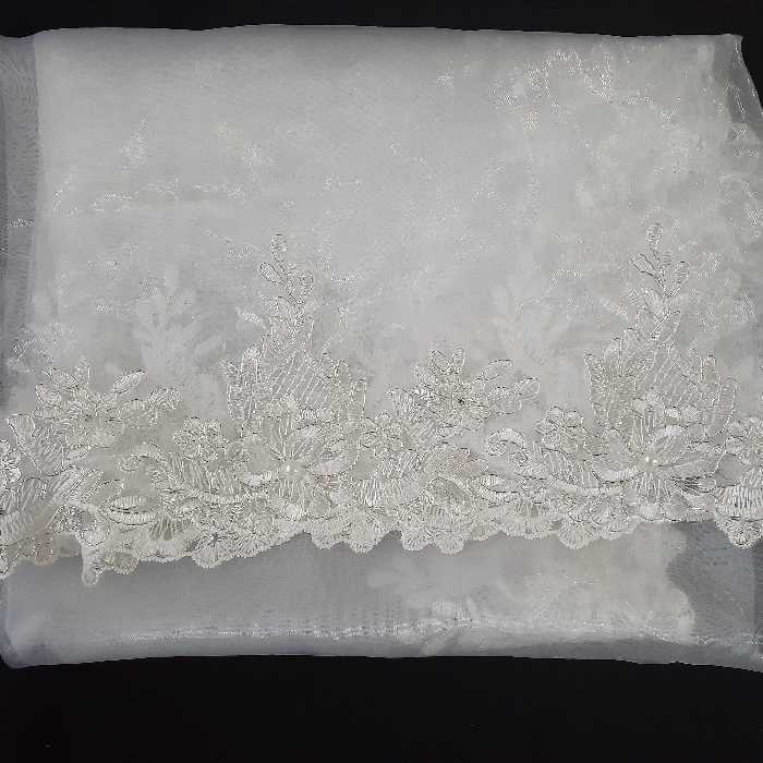 سفره حریر شاین مدل حاشیه آناناسی 