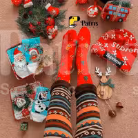 جوراب ساقدار گوزن قرمز