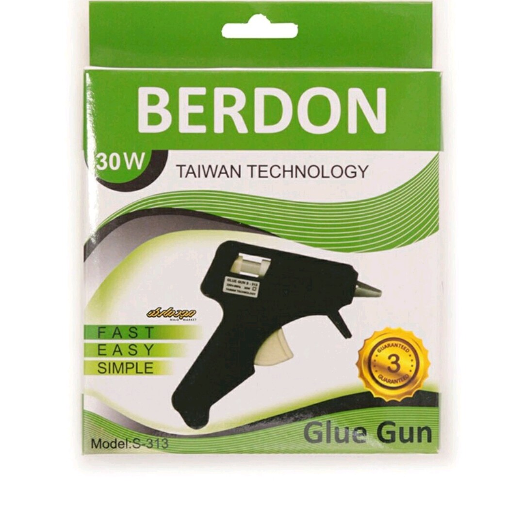 چسب تفنگی حرارتی بردون30وات مدلS-313