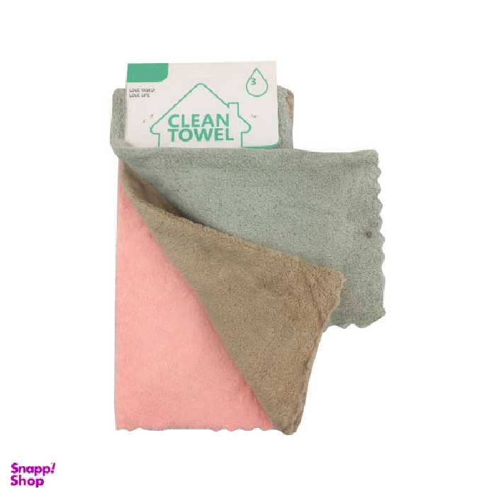 دستمال آشپزخانه مدل TR-3 مجموعه 3 عددی