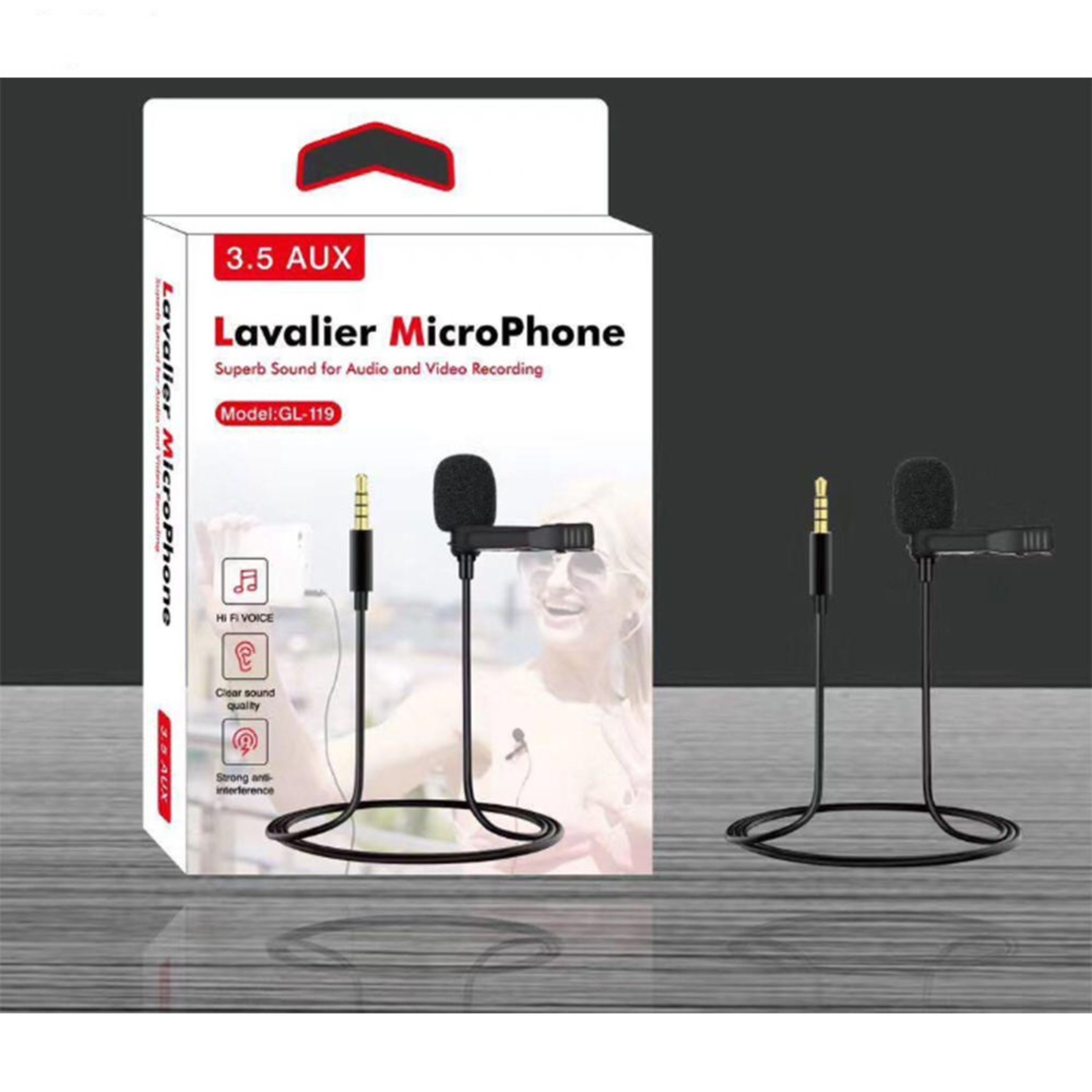 میکروفن یقه ای مدل lavalier