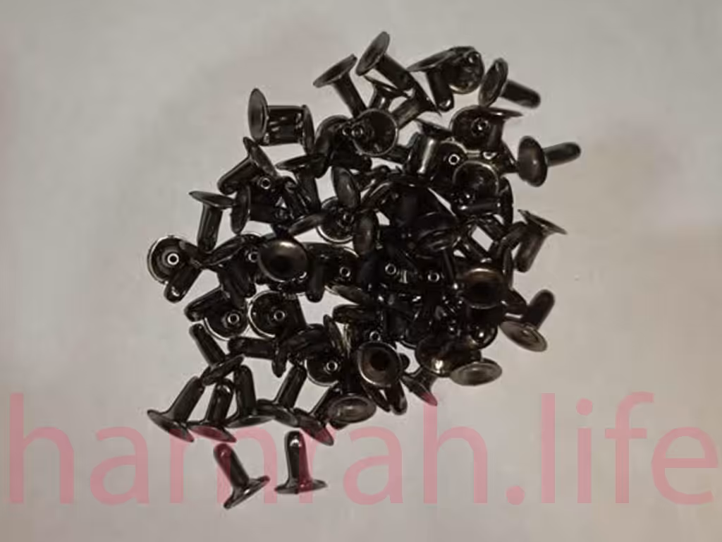 پرچ  کف 9 پایه 9 یک رو بلک نیکل