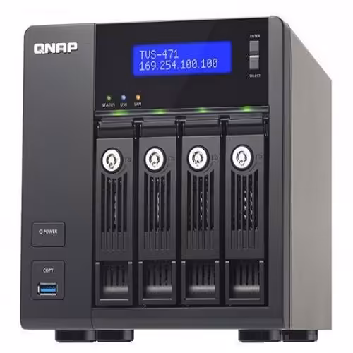 Qnap TVS-471 i3 4G Nas Diskless