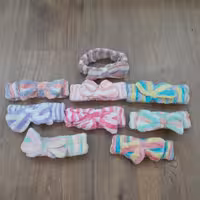 هد بند حوله ای پاپیونی