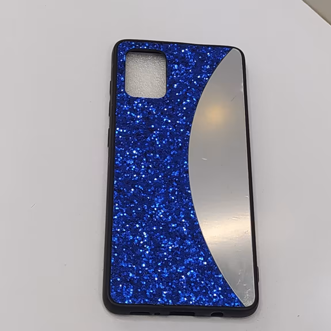 کاو گوشی  سامسونگ A71 جنس کاور اکلیلی آینه دار بسیار شیک و جذاب