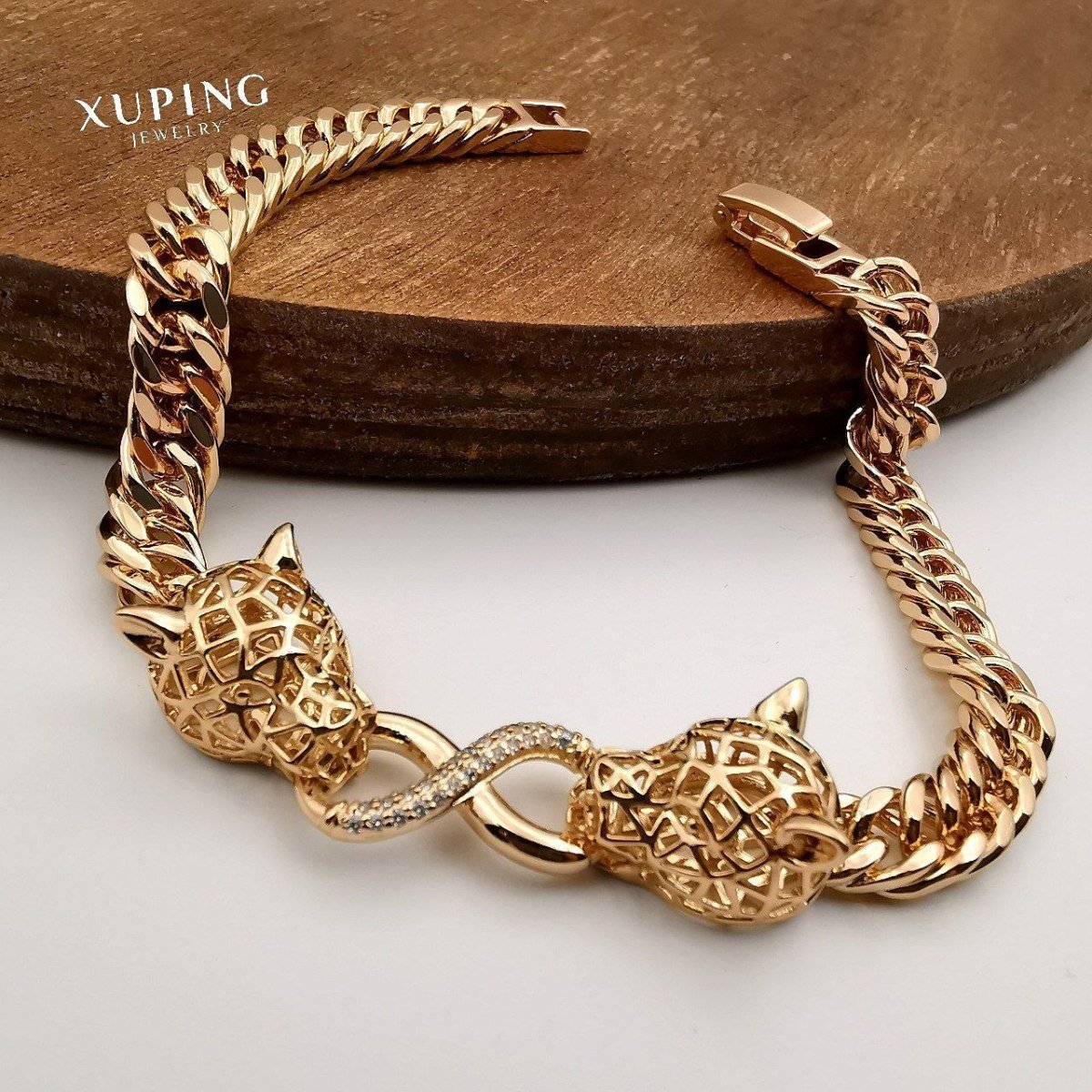 دستبندکارتیر طرح جگوار ژوپینگ