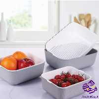 کاسه و ابکش باران ارا 4گوش 6پارچه