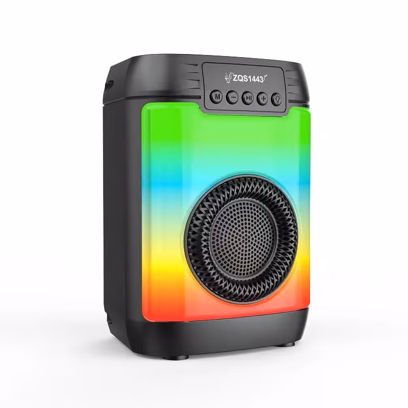 اسپیکر بلوتوثی  رقص نور دار مدل z q s 1443