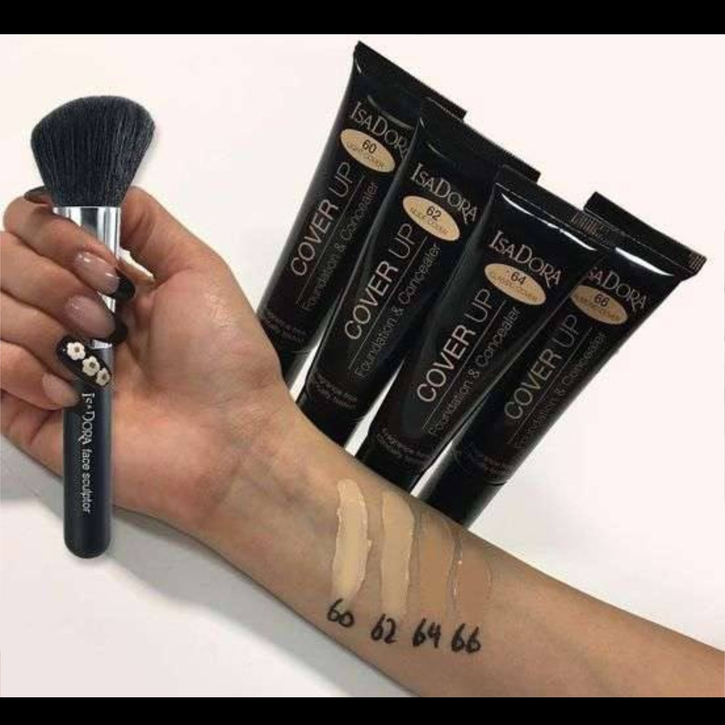 کرم پودر  سری کاور آپ ایزادورا   کانسیلر  و کرم پودر  محصول کشور سوئد  تحت لیسانس آمریکا