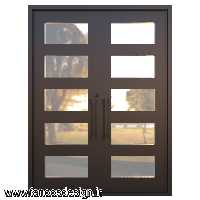 درب دولنگه لابی آهنی کد 30716