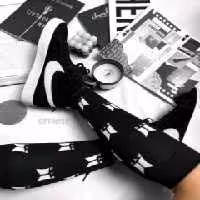 جوراب زیرزانو BTS نخ پنبه فری سایز