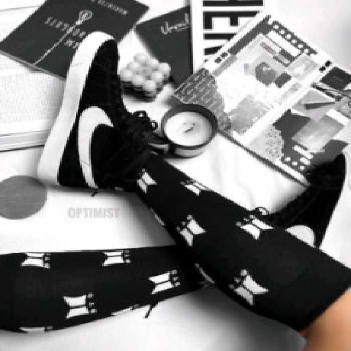 جوراب زیرزانو BTS نخ پنبه فری سایز