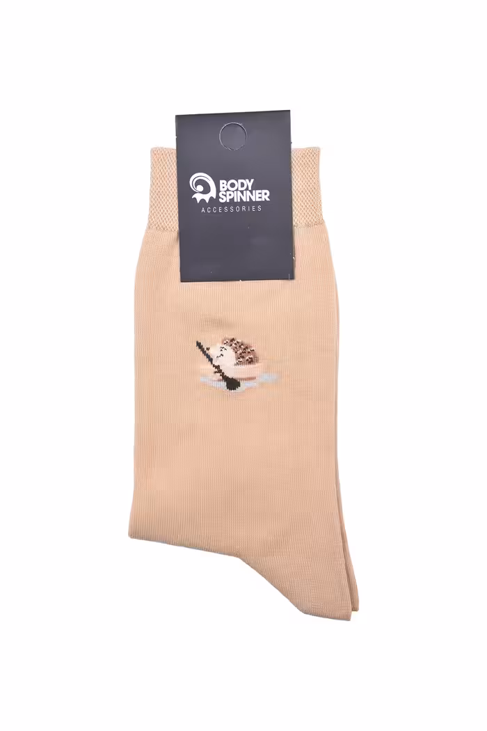 جوراب ساقدار تکی طرحدار