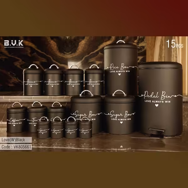 سرویس آشپزخانه BVK بی وی کی طرح L O V E