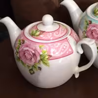 قوری طرح گل کوچک