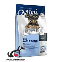 غذای خشک سگ مينی بيبی و جونيور برند هپی داگ Happy Dog فله یک کیلوگرم