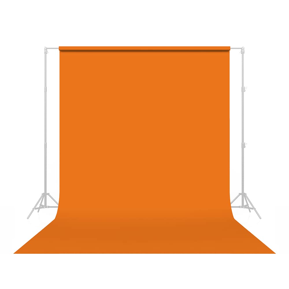 پرده نارنجی سایز 2x3 لوله پلاستیکی (فون شطرنجی)