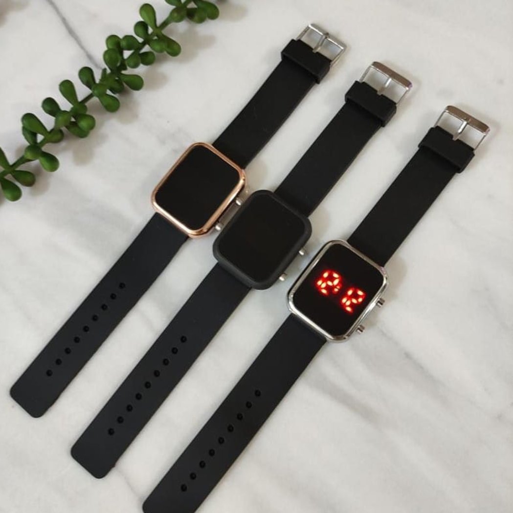 ساعت led بند سیلیکونی