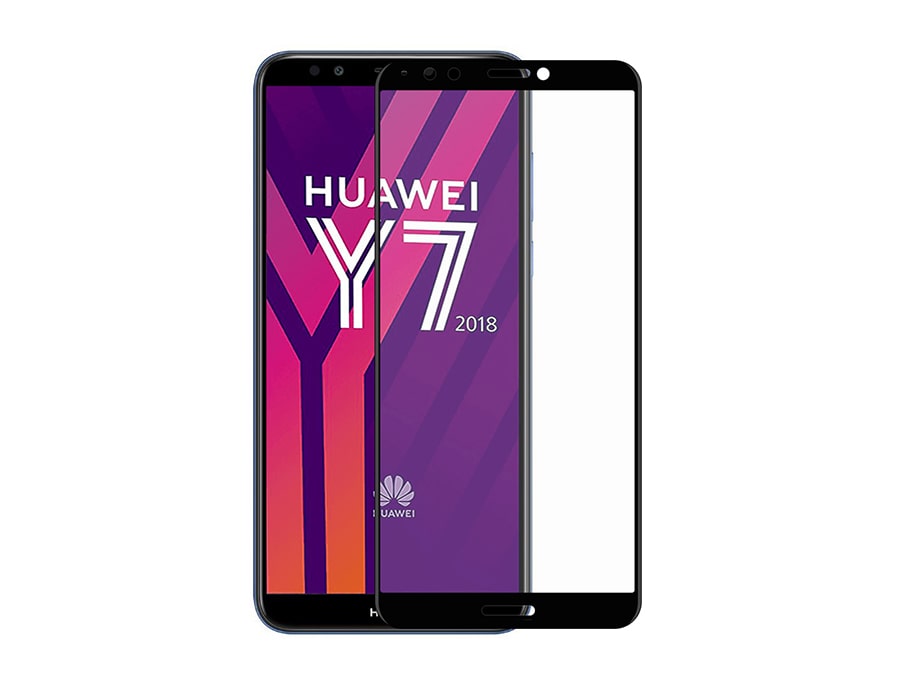 محافظ صفحه نمایش شیشه ای هواوی Full Glue Huawei Y7 2018 Glass