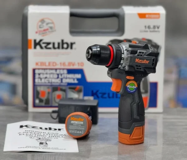 دریل شارژی براشلس زوبر مدل 16.8v