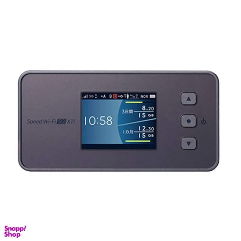 مودم 4G/5G قابل حمل یوکیو ان ای سی مدل Speed Wi-Fi 5G X11