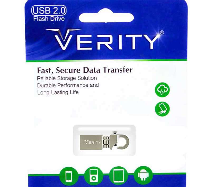 فلش مموری وریتی مدل v806 ظرفیت 16 گیگابایت