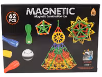 لگو مگ 62 تکه مغناطیسی jc toy