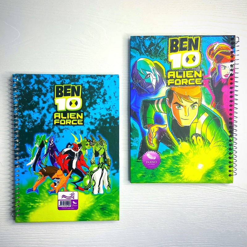 دفتر مشق 50 برگ حاشیه دار Ben 10