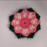 اسکاج بافتنی طرح گل (پک 2 تایی)