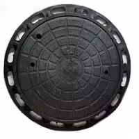 درب چاه  60 سانت پلیمری (دریچه منهول)(دریچه بازدید)