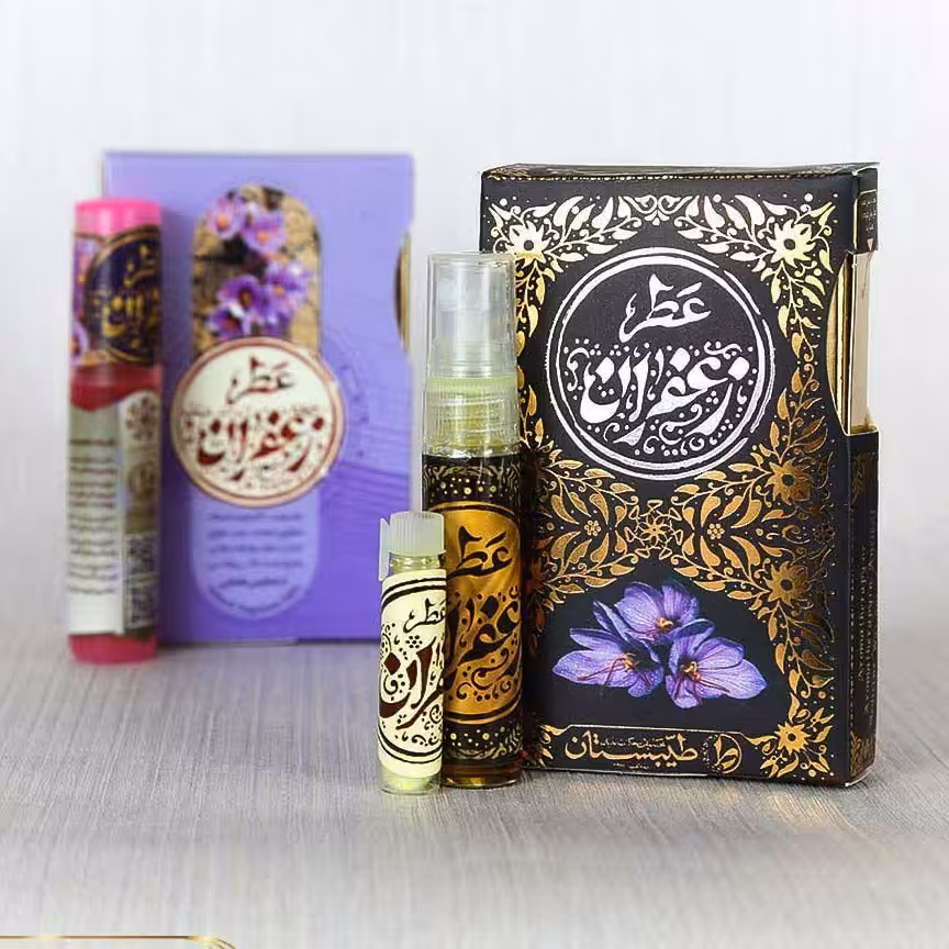 عطر طبیعی زعفران 5گرمی طیبستان 