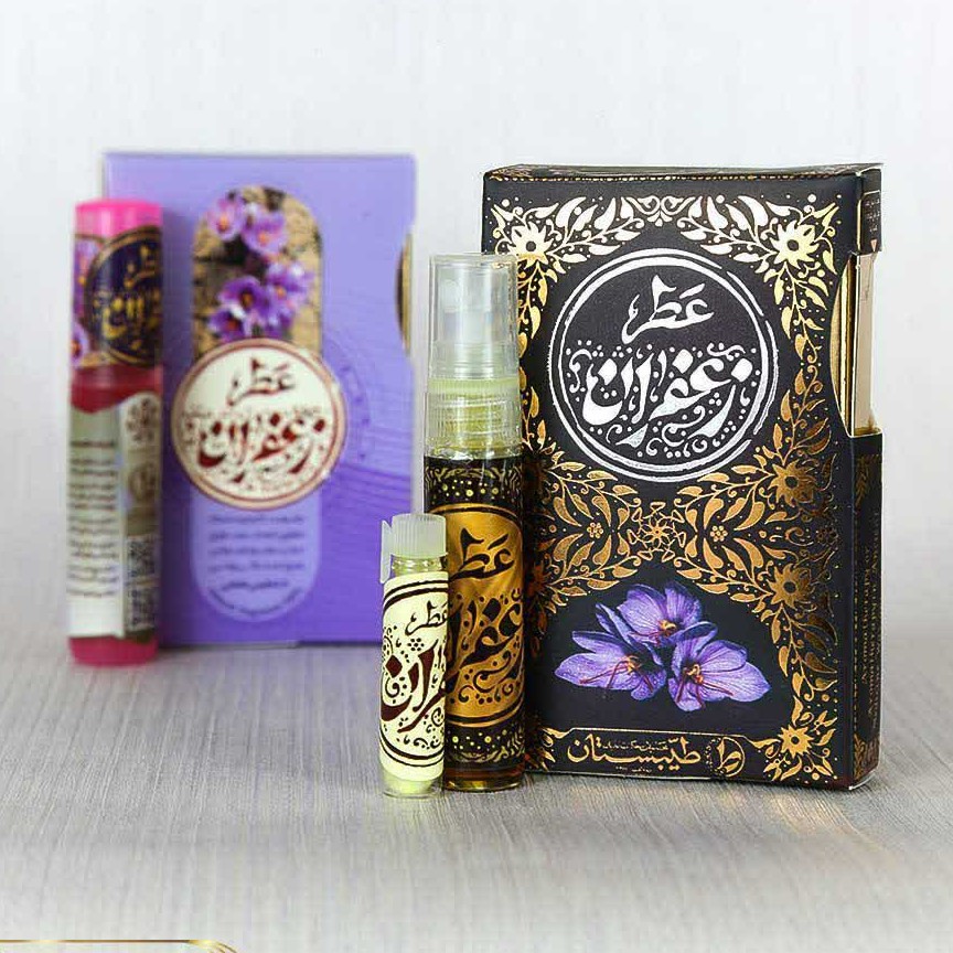 عطر طبیعی زعفران 5گرمی طیبستان