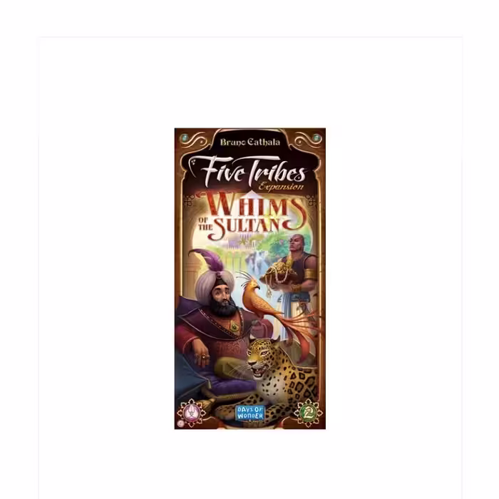 اکسپنشن یا توسعه بازی پنج قبیله توسعه سلطان five tribes Whims of the Sultan)