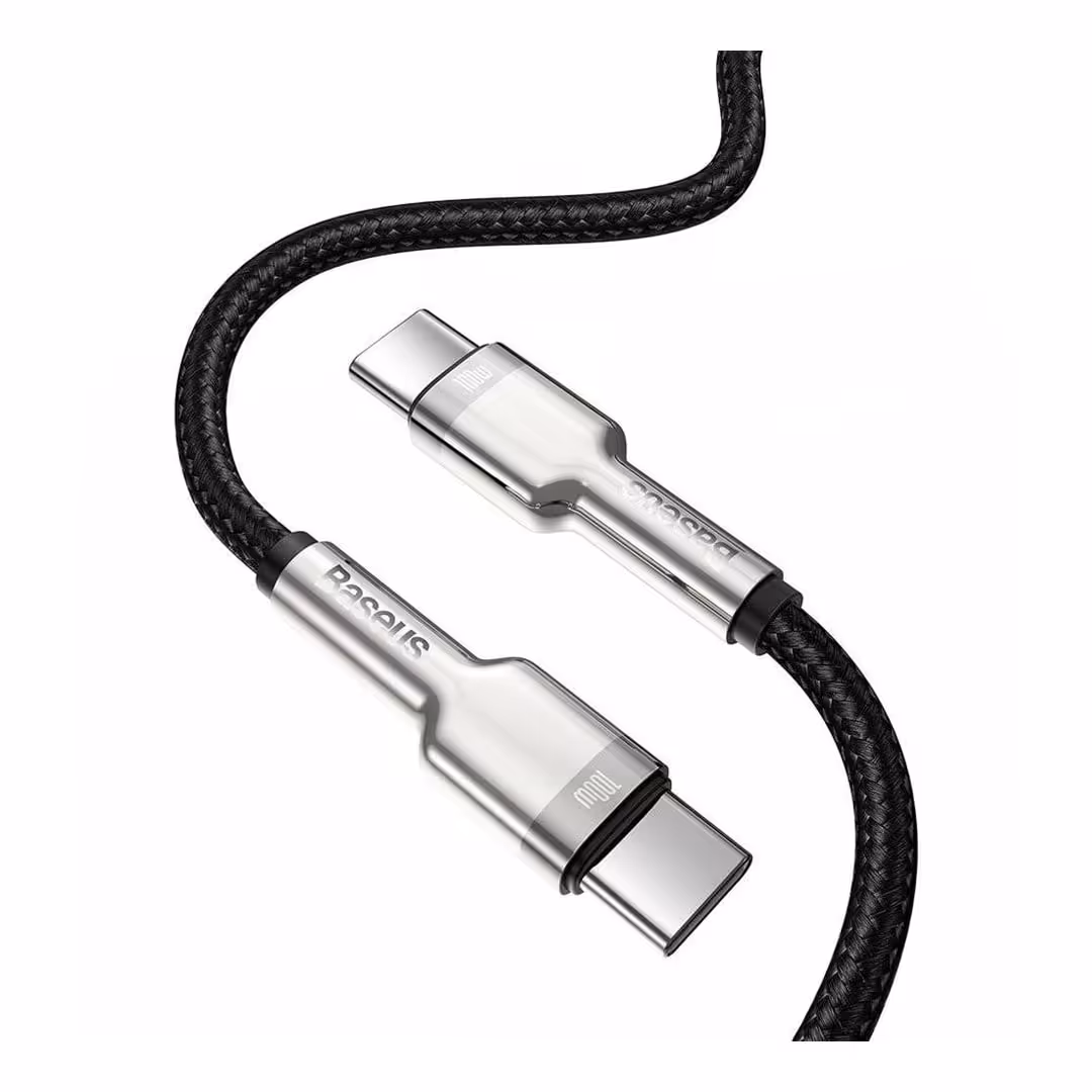 خرید و قیمت کابل USB Type-C به USB Type-C بیسوس CATJK-C01 طول 1 متر