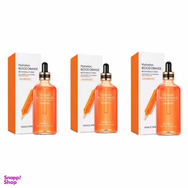 سرم پوست ایمجز مدل پرتقال خونی حجم 100 میلی لیتر بسته 3 عددی