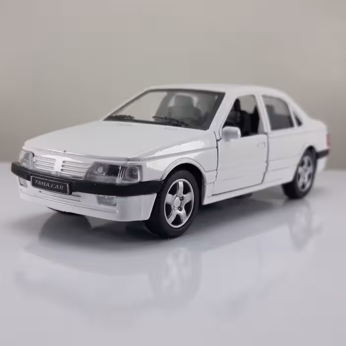 ماکت فلزی ماشین پژو  پارس بسیار مقاوم و با کیفیت 