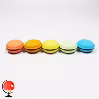 پاک کن فانتزی طرح بیسکویت بسته 5 عددی