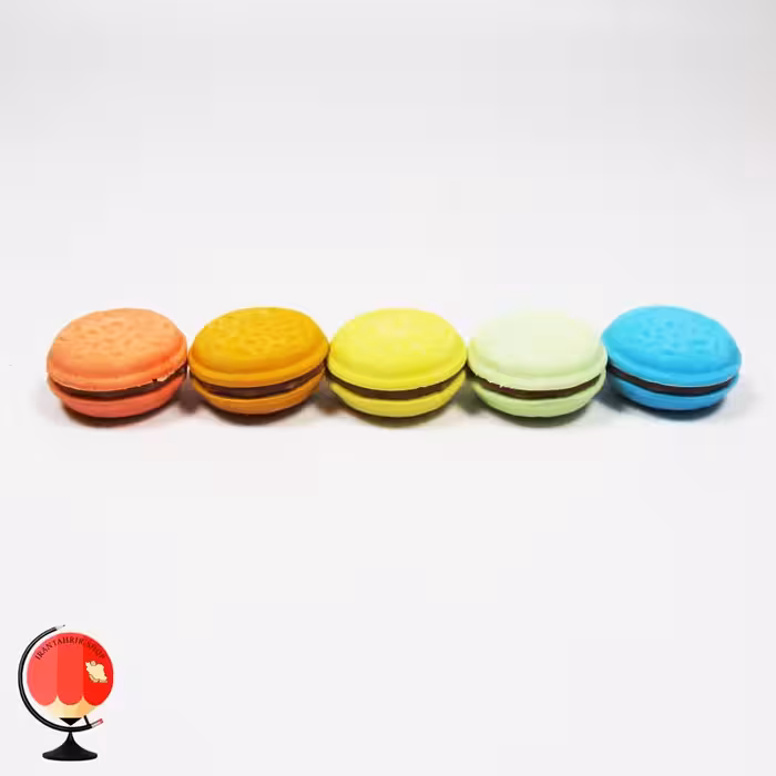 پاک کن فانتزی طرح بیسکویت بسته 5 عددی