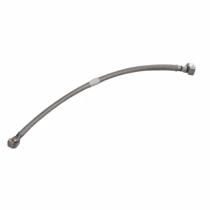 شلنگ حصیری پیسوار دو سر مهره 1/2 آلومینیومی 40 سانتی متر  هانه Haneh