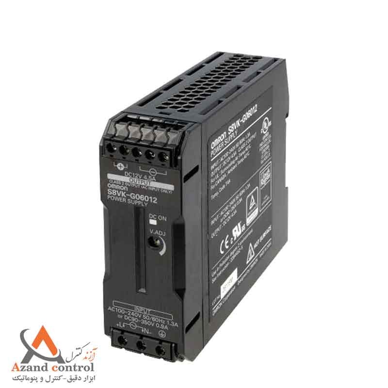 منبع تغذیه 12 ولت 1.2 آمپر پاورساپلای امرن مدل S8VK-G01512